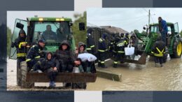 evacuare-cu-excavatorul-din-puhoaiele-din-prisacani,-botosani.-avertismente-meteo-in-cascada