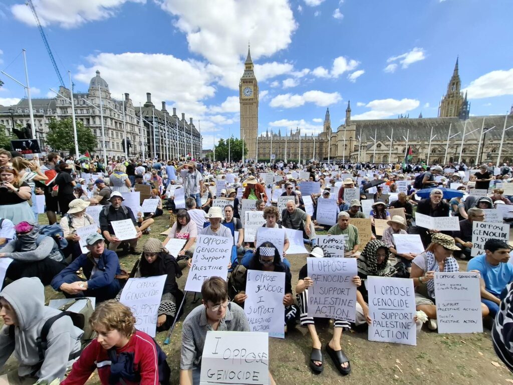 londra:-politia-stabileste-un-record-de-466-de-arestari-la-un-protest-pro-palestinian