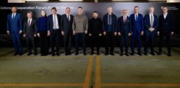 ionut-mosteanu,-prezent-la-un-forum-la-kiev-alaturi-de-zelenski-si-ministri-din-tari-nato