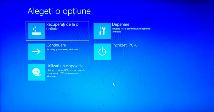 o-actualizare-nereusita-a-stricat-meniul-de-recuperare-windows,-dezactivand-mouse-ul-si-tastatura