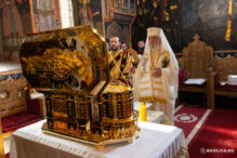patriarhul-daniel-a-sfintit-aziracla-cu-moastele-sfantului-apostol-andrei,-ocrotitorul-romaniei