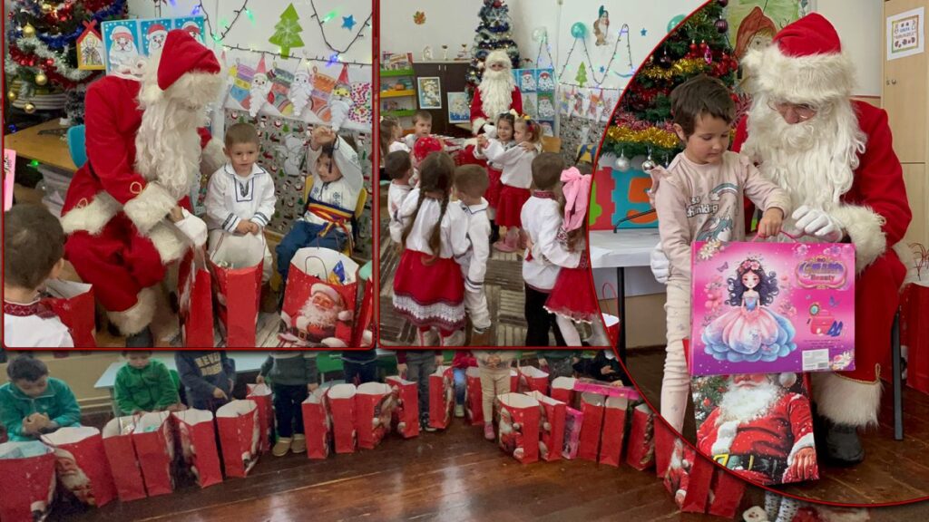 prietenii-lui-mos-craciun-au-inveselit-sarbatorile-pentru-zeci-de-prescolari.-copilasii-din-comuna-sipote-au-primit-dulciuri,-hainute,-jucarii-si-promisiunea-unei-revederi-din-partea-mosului