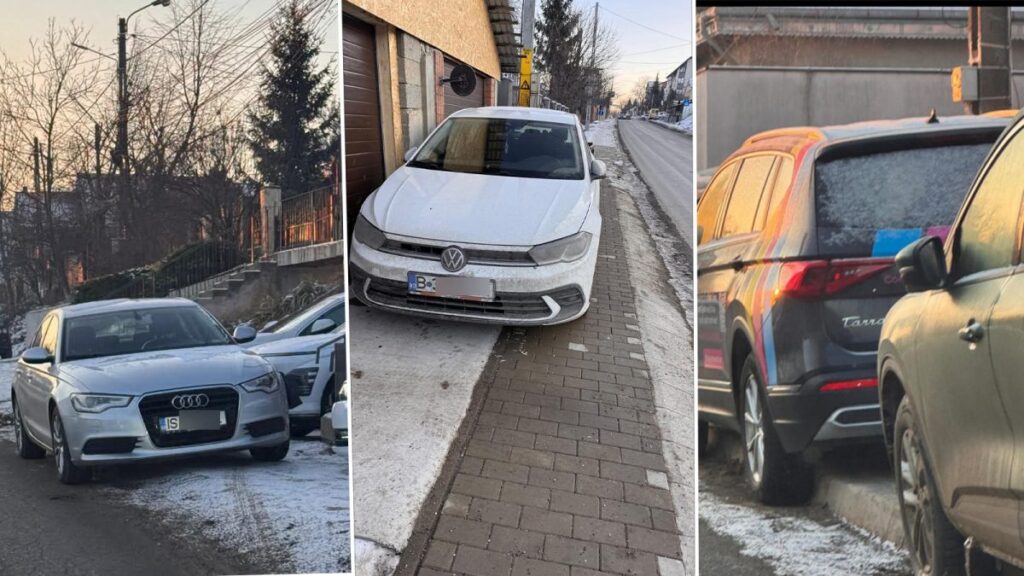 desi-primaria-din-rediu-a-finalizat-primele-trotuare,-cetatenii-nu-pot-sa-le-foloseasca.-totul-se-intampla-din-cauza-masinilor-parcate-neregulamentar