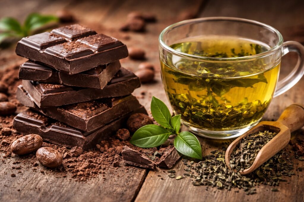 ceai-verde-vs.-ciocolata-neagra:-care-ofera-mai-multi-antioxidanti-si-beneficii-pentru-sanatate