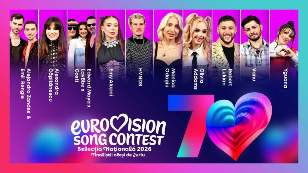 eurovision-romania-2026:-lista-celor-zece-finalisti-ai-selectiei-nationale-/-fanii-vor-alege-a-11-a-piesa-care-va-intra-in-finala