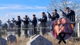s-au-tras-salve-de-arma-la-inmormantarea-dianei-iacob,-tanara-care-s-a-stins-in-accidentul-de-la-ciortesti-–-foto,-video
