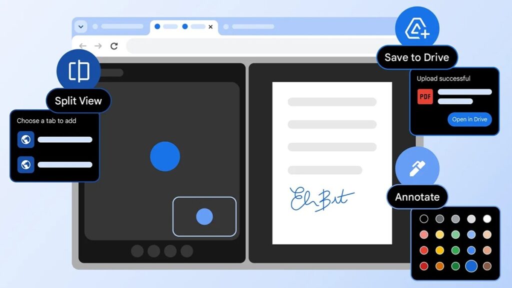 google-chrome-are-de-acum-mod-split-view,-suport-nativ-pentru-semnarea-documentelor-pdf-si-salvare-pe-google-drive