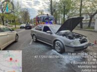 incendiu-la-un-autoturism-in-iasi!-soferul-s-a-salvat-in-ultima-clipa-dupa-ce-masina-a-luat-foc