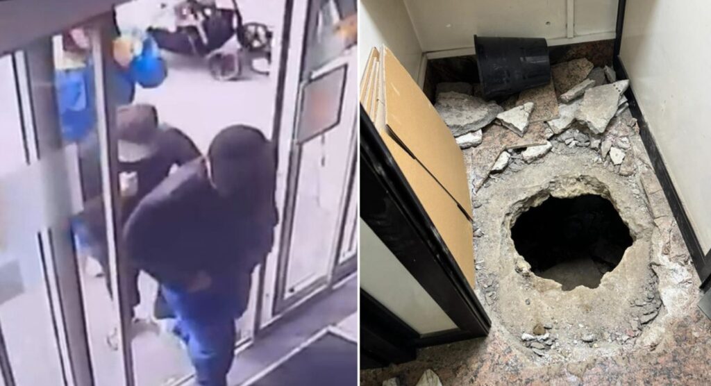 cum-au-jefuit-hotii-o-banca-din-napoli-prin-canalizare-si-au-disparut-fara-urma