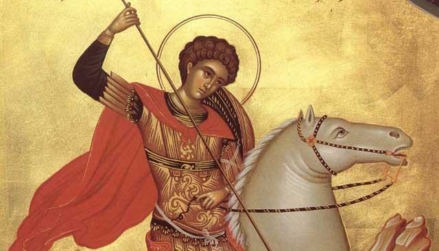 sfantul-gheorghe,-sarbatorit-pe-23-aprilie.-ramurile-verzi,-simbolul-protectiei-si-al-inceputului-primaverii