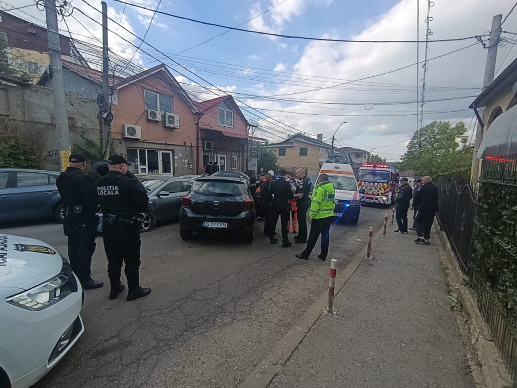 accident-rutier-pe-stefan-cel-mare.-doua-autoturisme-au-fost-implicate