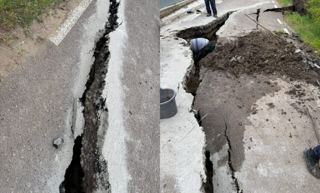 dezastru-in-vaslui:-alunecari-de-teren-masive-lasa-gospodariile-izolate-si-blocheaza-accesul-in-localitatea-dodesti