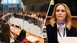 gabriela-firea,-conferinta-la-parlamentul-european.-medicii-si-politicienii-cauta-solutii-pentru-scaderea-natalitatii-si-imbatranirea-populatiei
