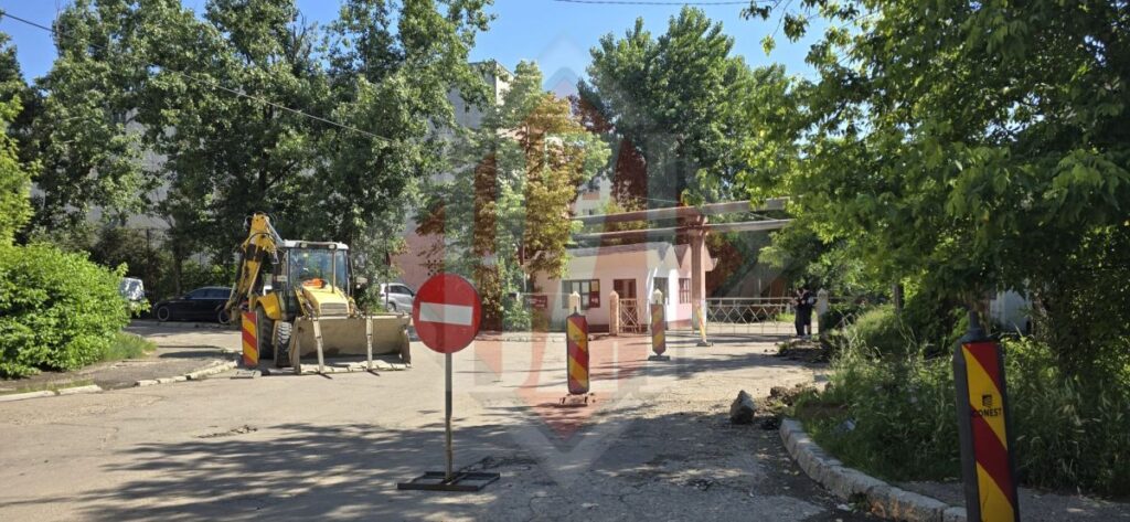 atentie,-soferi!-s-a-restrictionat-accesul-pe-strada-mihail-sturza-catre-bucium,-in-zona-trecerii-cf-de-langa-sectia-5-politie