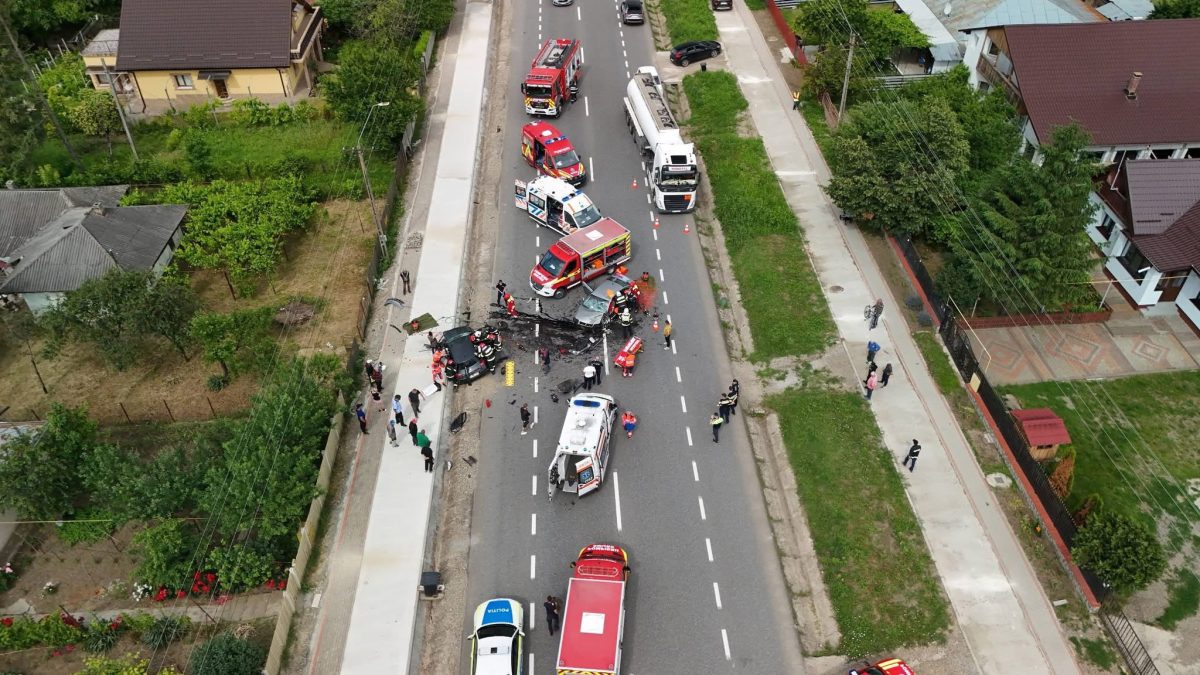 accident-grav-la-budai.-doua-persoane-au-ramas-incarcerate-dupa-impactul-dintre-doua-autoturisme-–-update