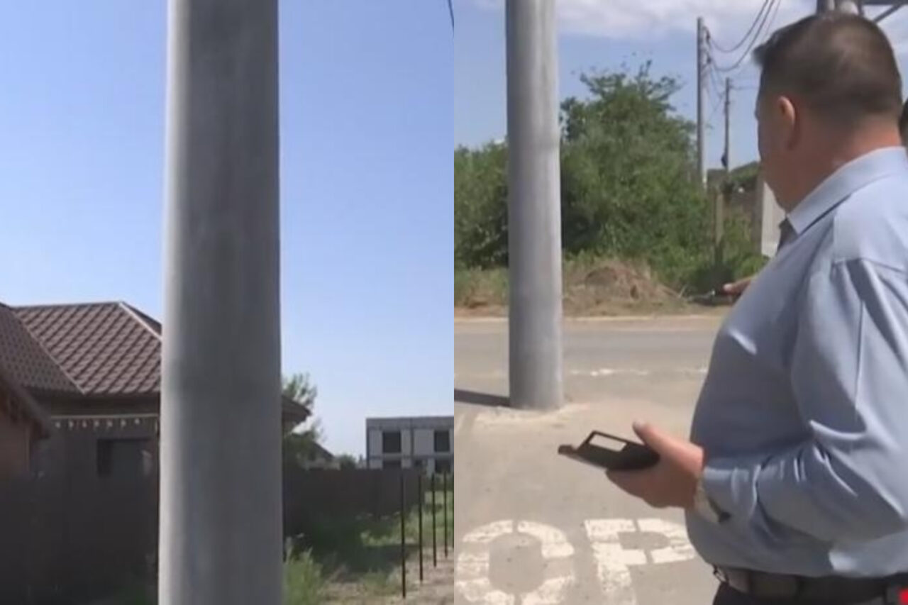 galerie-foto:-stalp-in-mijlocul-unei-strazi-asfaltate-din-galati