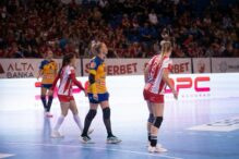 la-portile-grupelor-ehf-european-league!-corona-brasov-a-trecut-de-steaua-rosie-belgrad.-romania,-cu-trei-echipe-in-turul-3
